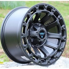 KM 744 17X9.0 6X139.7 ET 10 MAT BLACK